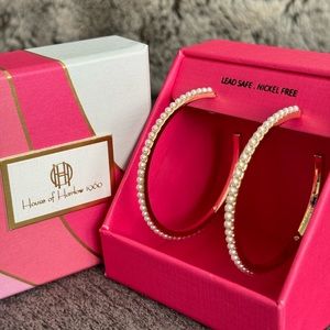 House of Harlow earrings